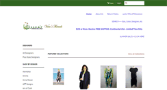 Desktop Screenshot of linneasboutique.com